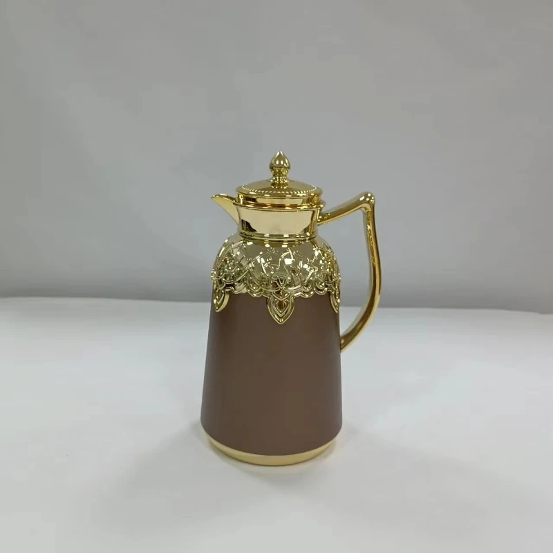 

High Quality 1L Coffee Dala and Tea Pot Single Luxury Family Party Vacuum Bottle Khat Coffee Pot