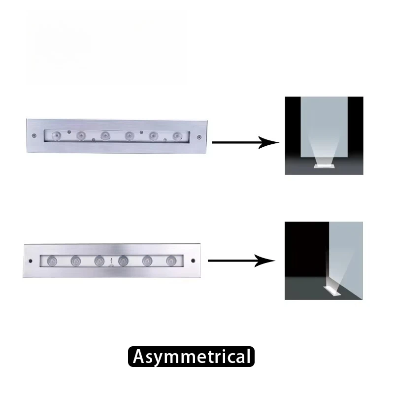 Stainless Steel IP68 RGB Light Marine Recessed Underwater Waterproof Outdoor Led Submersible Fountain Garden Linear Pool Lights