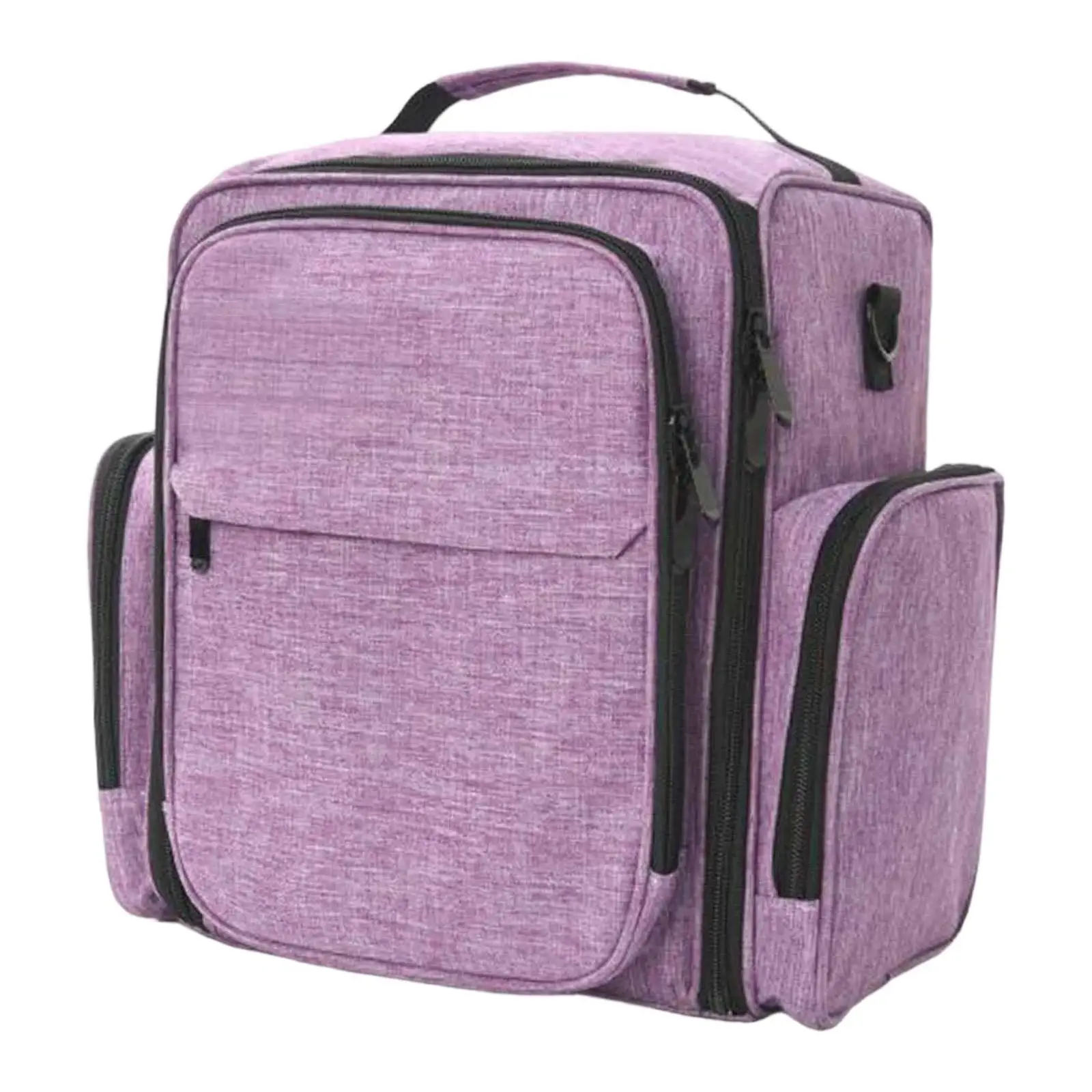 Nail Polish Organizer Three Layer Gel Polish Storage Bag Tote Manicurist Gift Zipper Pockets Travel Case for Makeup Cosmetics