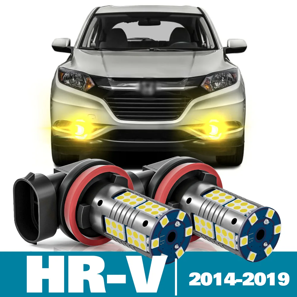 

2 шт., светодиодные противотуманные фары для Honda HR-V HR V HRV аксессуары 2014 2015 2016 2017 2018 2019