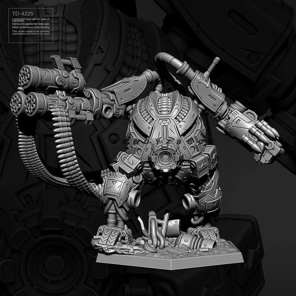 

55MM Resin model kits figure colorless and self-assembled TD-4225