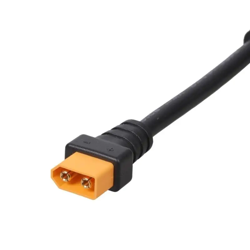 Y1UB 14AWG Copper Cores Solar Panel Adapter Cable XT60 To Double Female 55cm Length