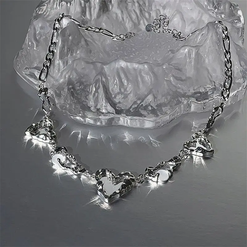 INS style Necklace fashion luxury necklace punk necklace Y2k sweet cool chain Futuristic jewelry Accessories