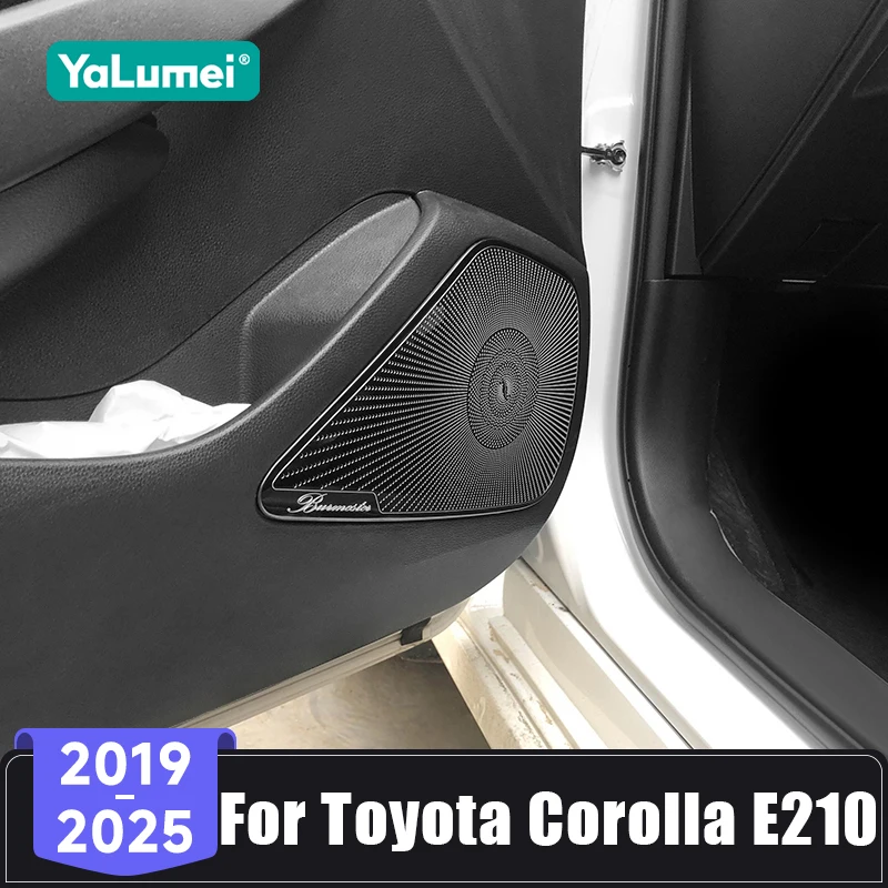 Für Toyota Corolla E210 Hybrid 2019 2020 2021 2022 2023 2024 2025 Autotür-Lautsprecher Audio-Trompete Hochtöner-Abdeckung Zubehör