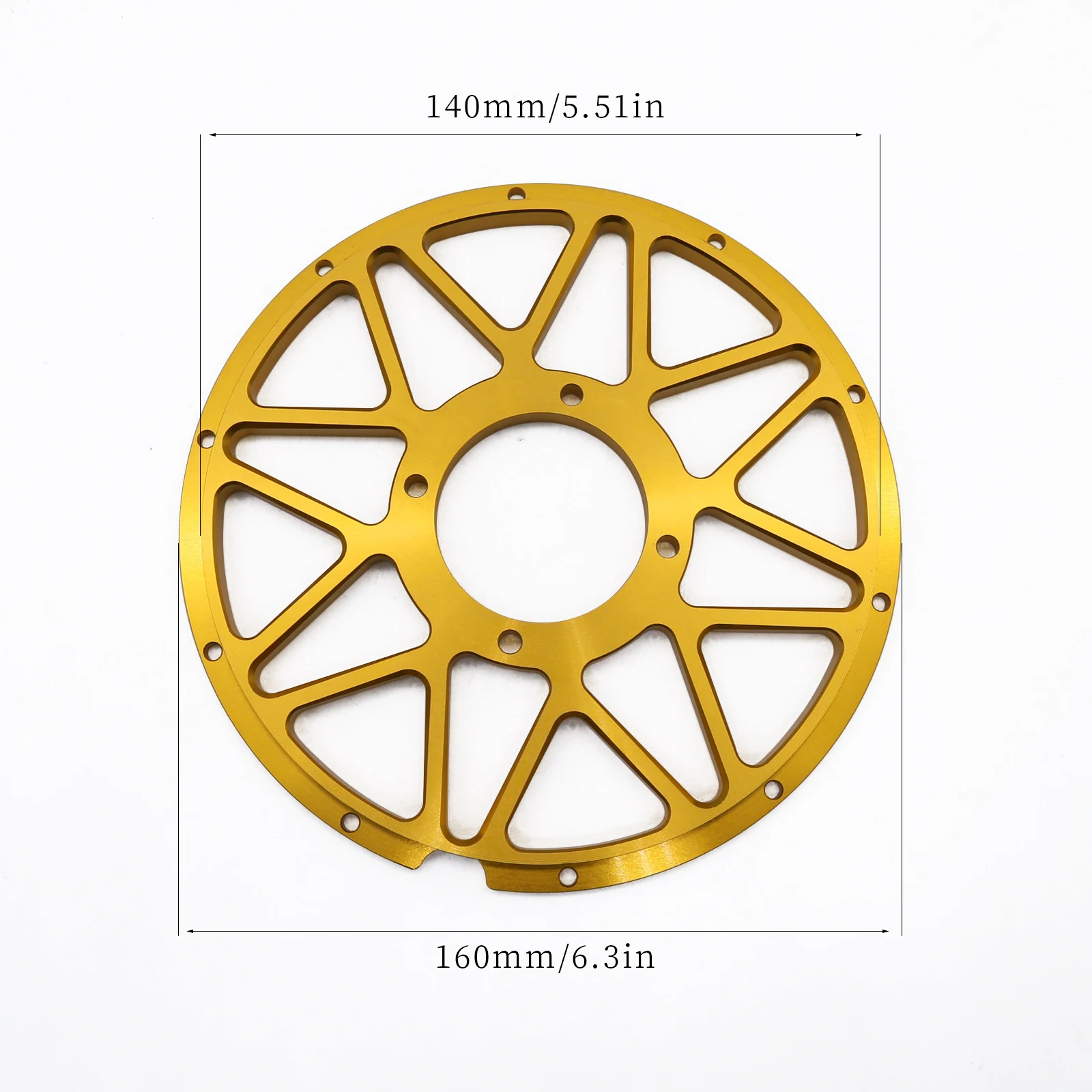 For Honda Z50 Z50J Monkey 10inch/12inch Wheel hub adapter plate Front Wheel Disc Brake Plate Link Mount Motorcycle Accessories