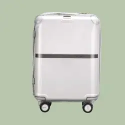 Clear PVC Cover For Samsonite HH5 Suitcase Protector Case With Zipper Thicken PVC  Not Include Luggage