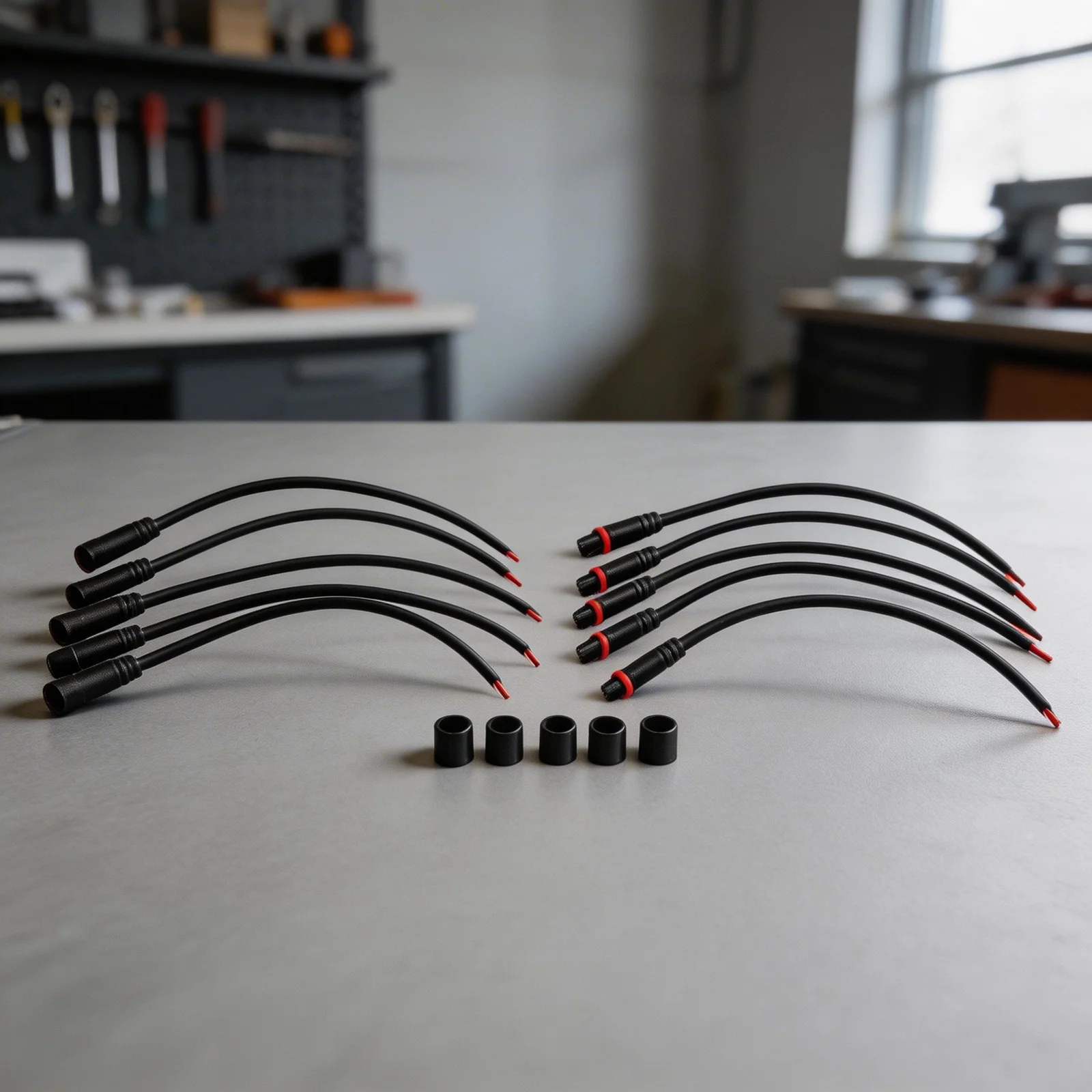 IP65 For 2For 2AWG LED Cable Connectors 5 Pairs for For 2 Pin and 3 Pin LED Lighting and DC Camera Power Applications