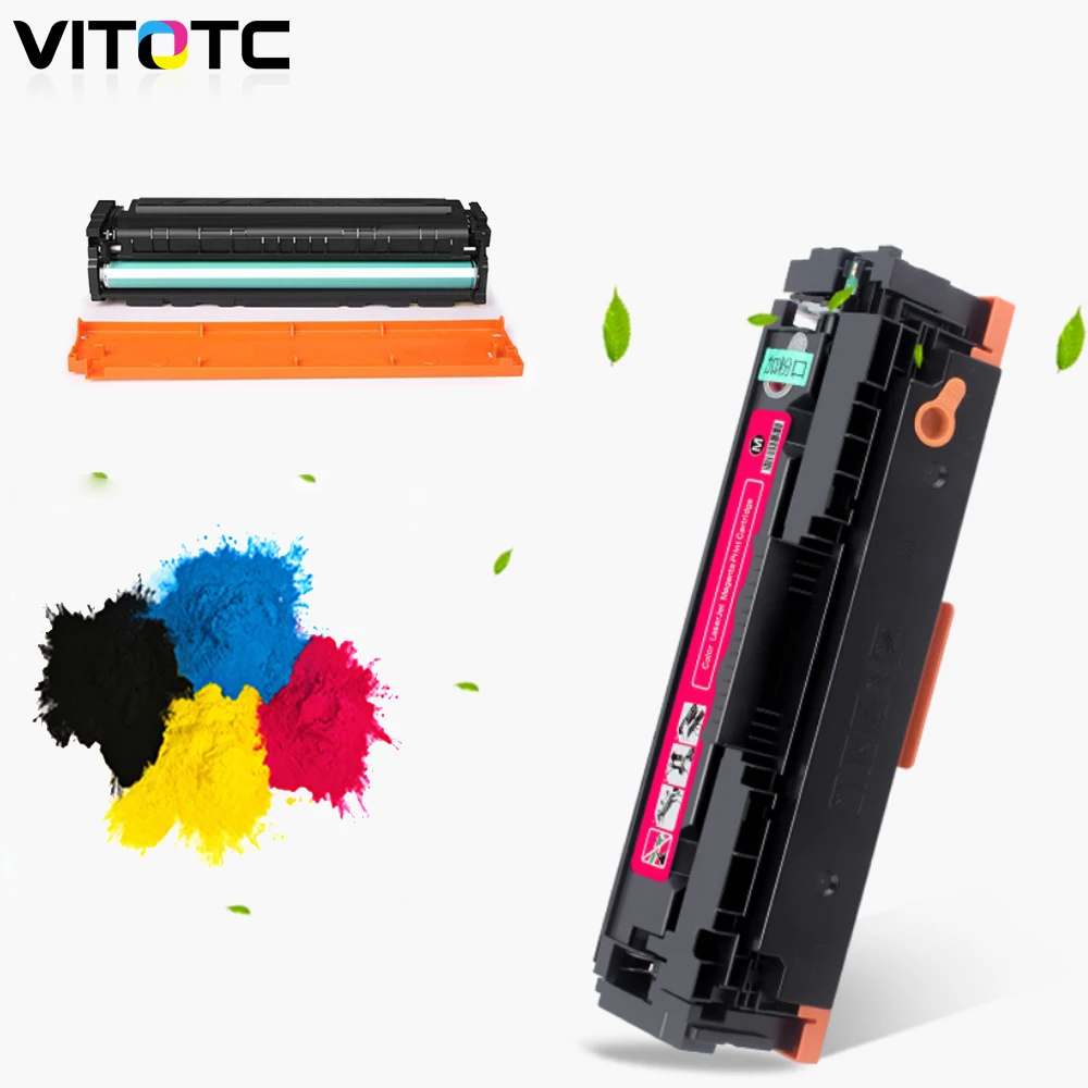 4 Color 207A Toner Cartridge Compatible for HP Laserjet Pro M255 M255dw M255nw MFP M282nw M283fdw M283fdn (NO Chip)