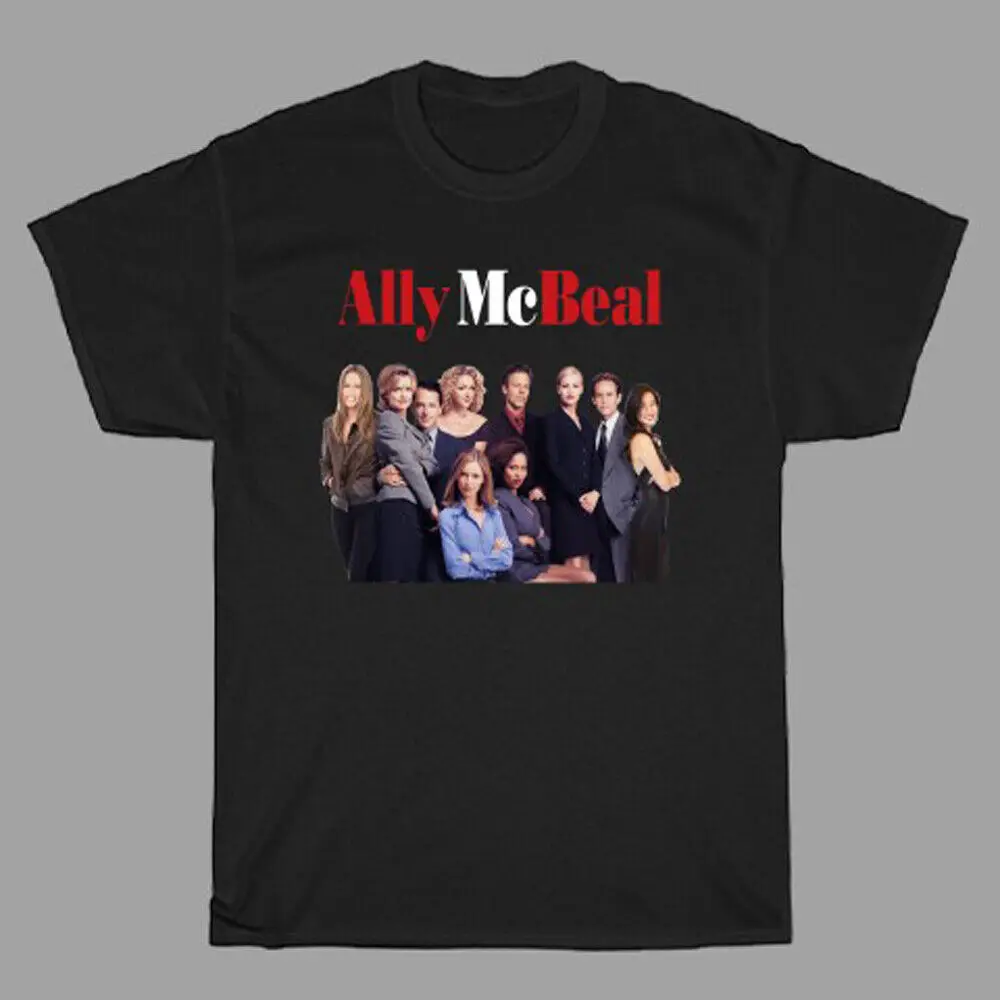 Ally Mcbeal TV Series   T-Shirt  Tees Cotton Luxury brand vintage oversized