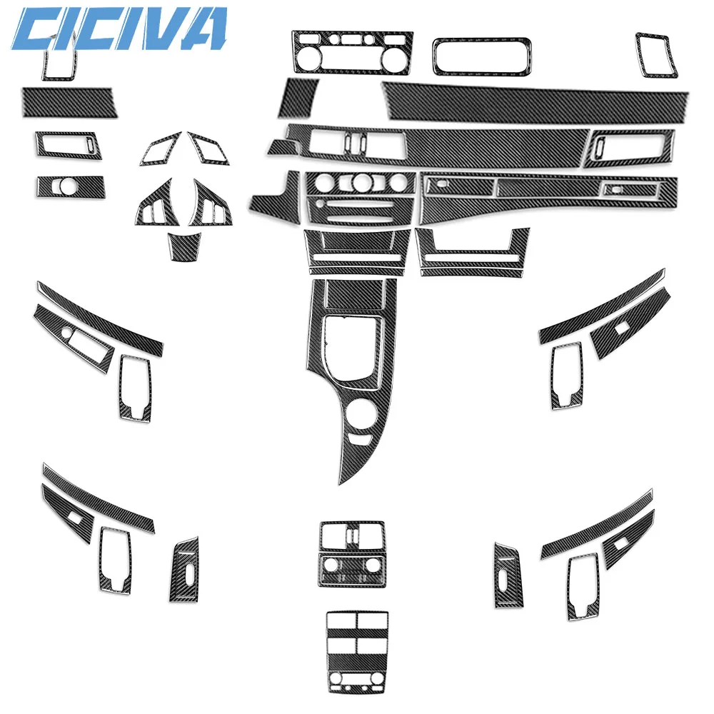 

Для BMW 5 серии E60 2004-2010 углеродное волокно радио CD вентиляционные отверстия панель подъема переключения автомобиля внутренняя отделка Аксессуары стикер