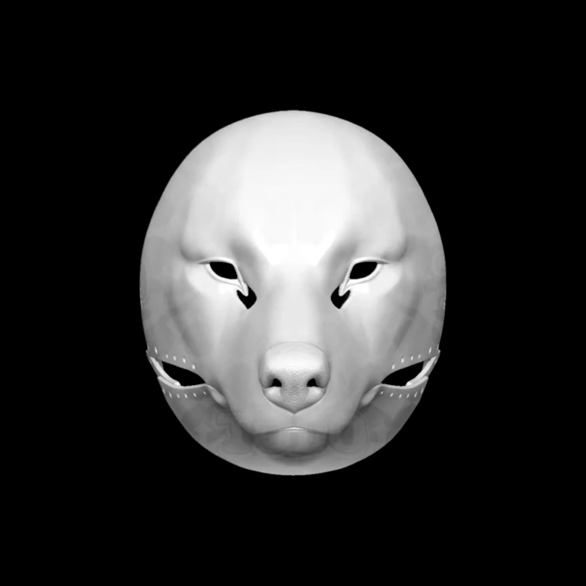 Fursuit American Style Head Base Realistic Canidae Wolf Beast Skull PETG Material Furry Head DIY Cosplay Anime Accessorie