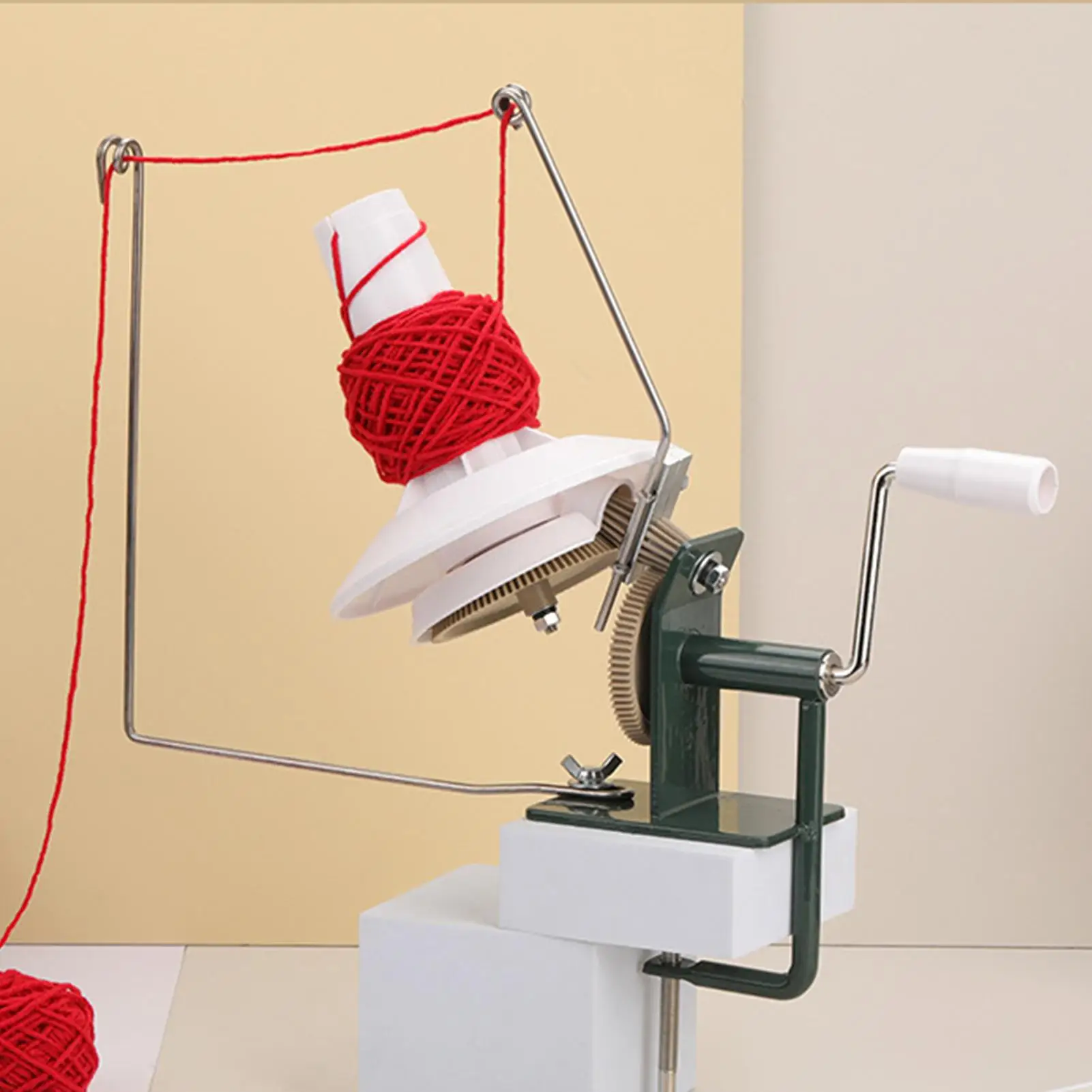 

Yarn Winder 10-16 oz Large Capacity Yarn Ball Winder for Knitting for Dorm Craft Room Home Tabletop Beginners Professionals