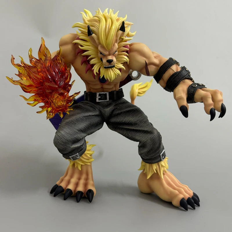 Disponibile Anime Digimon Figure Soar Leomon Figura Anime Statua in PVC Modello da collezione Giocattoli Decorazione della stanza Regalo a sorpresa per bambini