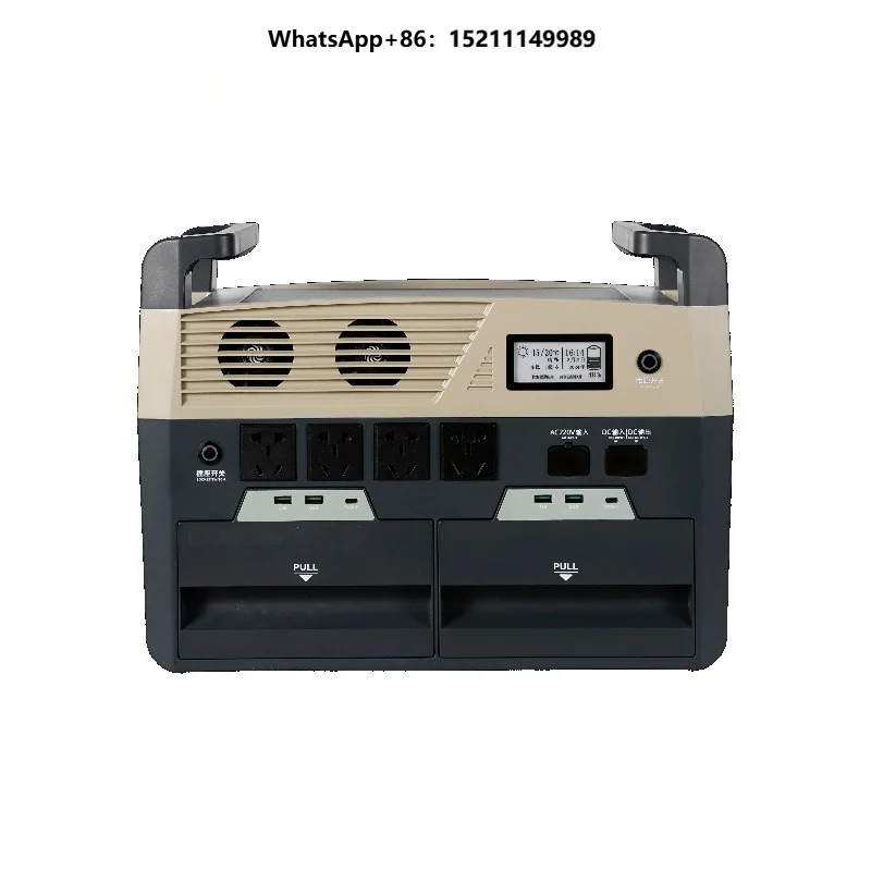 Solar Portable Generator 3600WH Semi-Solid  Lithium Battery Light Weight   Easy for Outdoor Carry