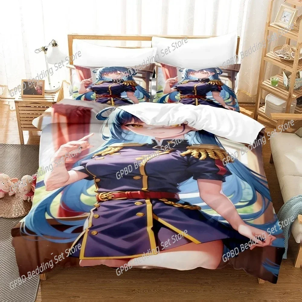 

Luxury New 3D Print Anime Bed Sheet Set Mato seihei no slave Bedding Set Single Twin Full Queen King Bed Set Duvet cover Sets