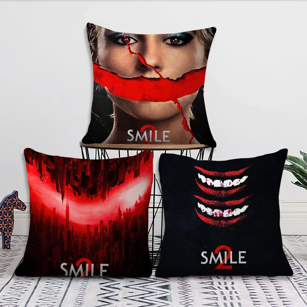 Horror film S-Smile 2 Decoration Room Home Sofa living Office Car Nordic Simplicity Pillow Cover