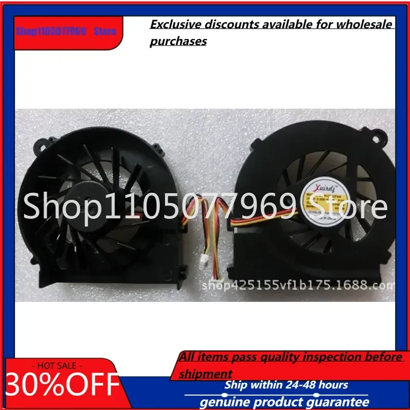 Ventilador de Resfriamento para Laptop HP Compaq CQ42 G4 1000 G42 G62 CQ62 G6, Peça de Substituição de 3 Fios para Acessórios de Reparo de Notebook
