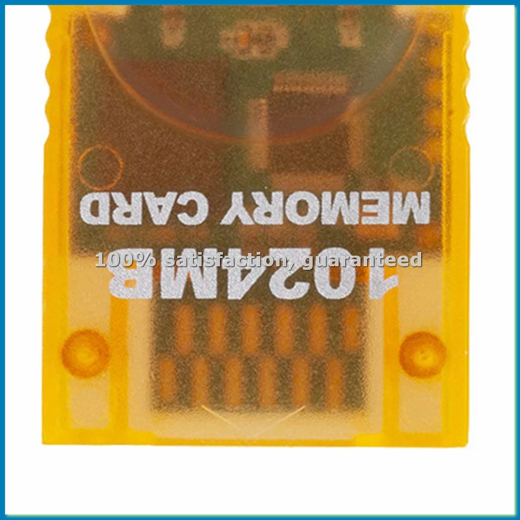 

Карта памяти 1024 МБ для игровых консолей, проста в использовании, оранжевая-ABWO