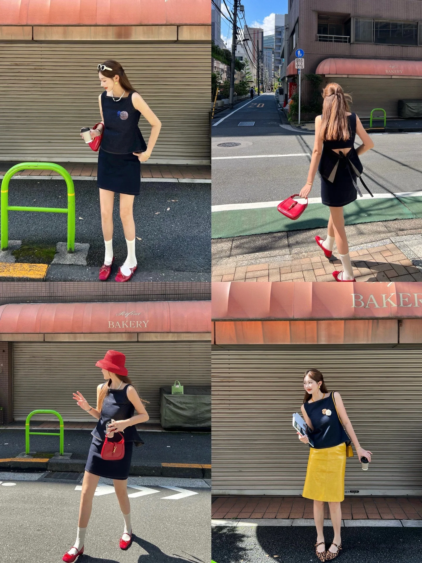 

Винтажный комплект InJune: джинсовый топ с квадратным вырезом и открытой спиной на завязках и юбка А-силуэта. Модный летний женский костюм-двойка.