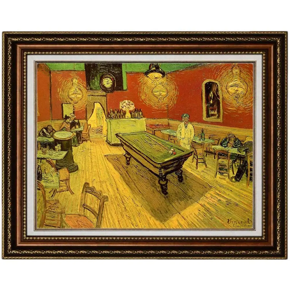 

Репродукция картины Винсента Ван Гога «Ночной кабаре» на холсте, 35x28 см