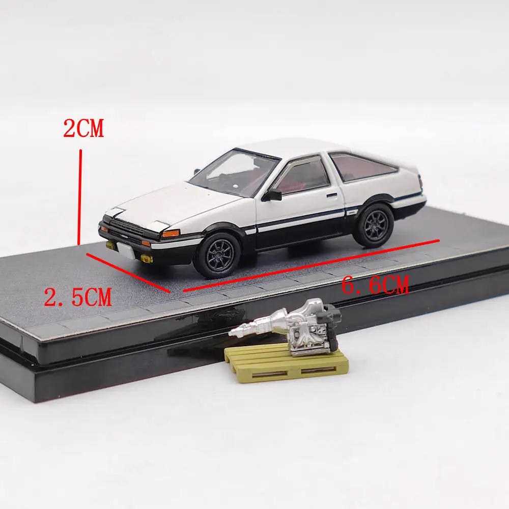 Hobby Japan 1:64 Initial D series AE86 GT APEX alloy car model collectible display ornaments