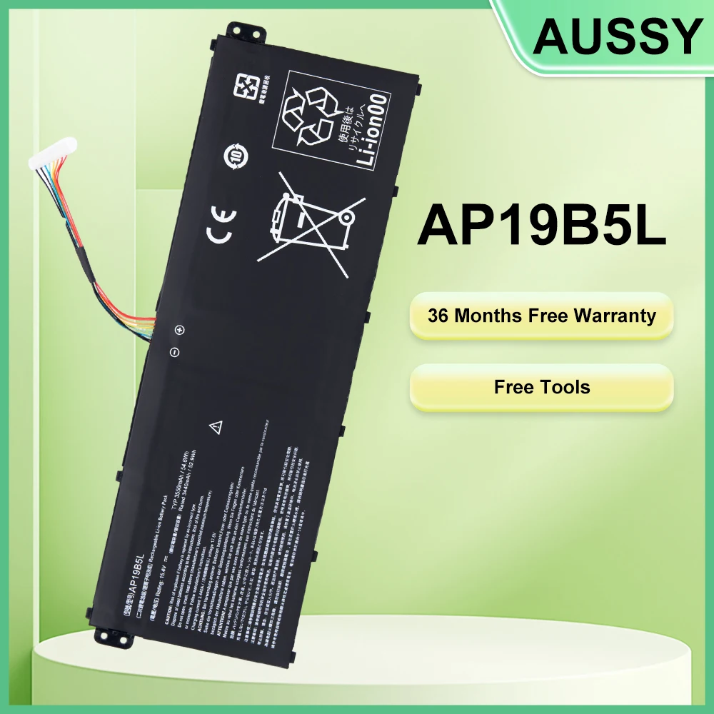 

AP19B5L Аккумулятор для ноутбука Acer Aspire A515-44-R5XW A515-43 Sf314-42 SP314-21N-R5FR A515-44-R5XW Vero AV15-51