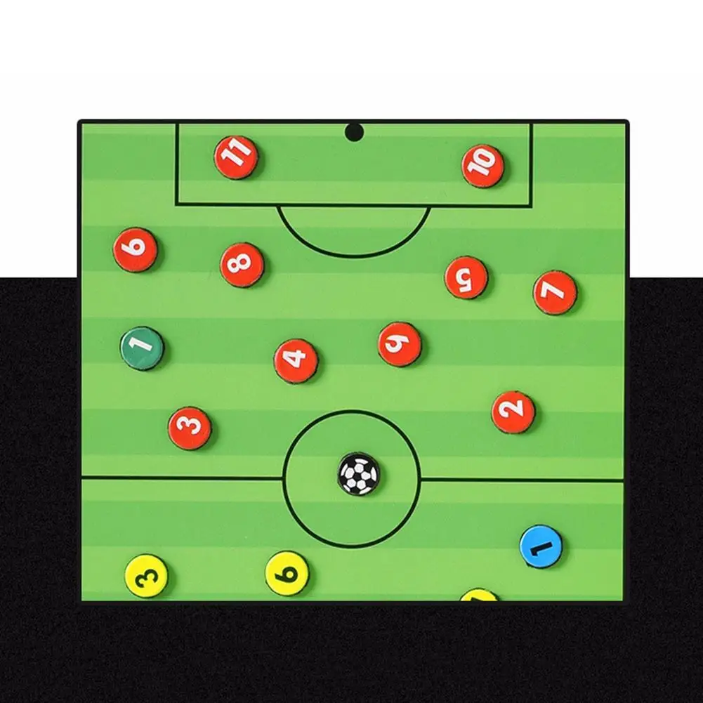 Foldable Magnetic Tactic Board Soccer Coaching Coachs Tactical Board Football Game Football Training Tactics Clipboard