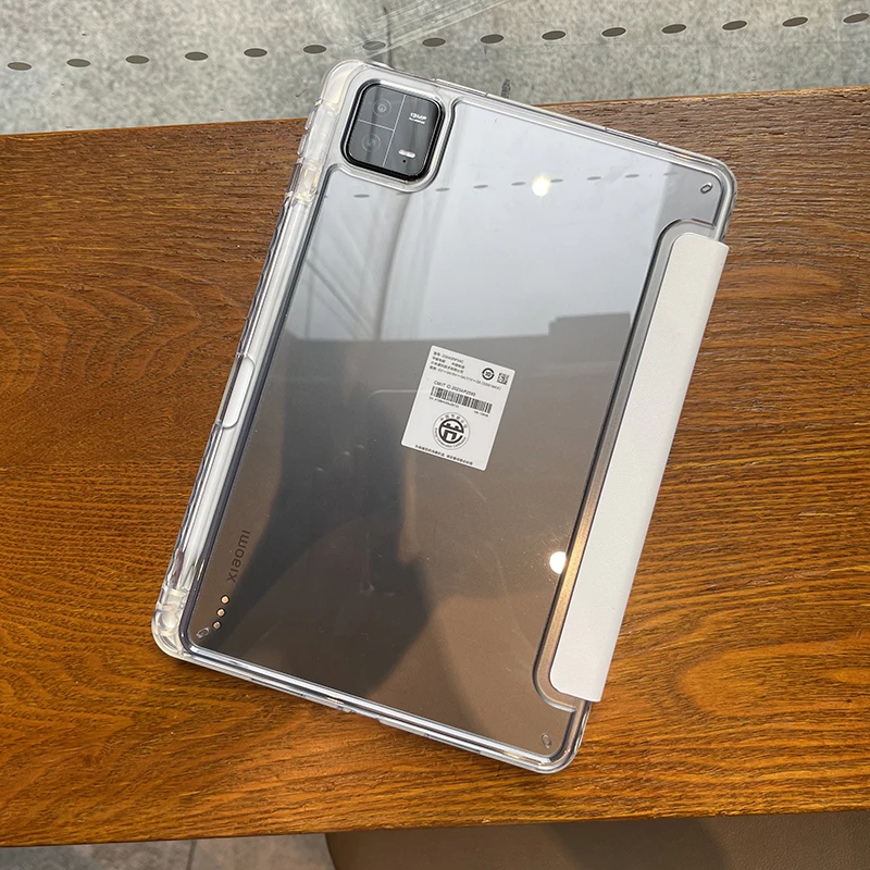 

Акриловый прозрачный жесткий чехол для Xiaomi Pad 7S 6S Pro Redmi K Pad 8,8 SE 11 8,7 Redmi Pad 2 2025 11 дюймов с держателем для карандашей