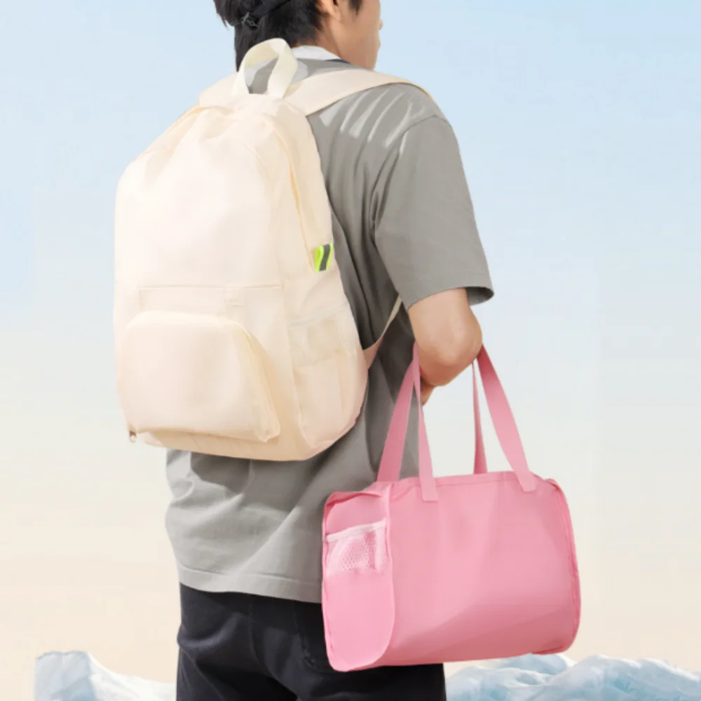 

Lightweight Dual Purpose Foldable Backpacks Travel Multifunctional Simple Men Women's Backpack School Bag Portable Backpack