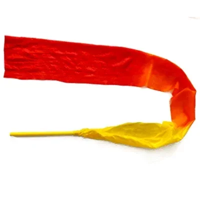 Streamer da lancio in poliestere per bambini per danza del ventre Streamer a nastro multicolore per bambini 1.5M/2M di lunghezza puntelli per spettacoli teatrali