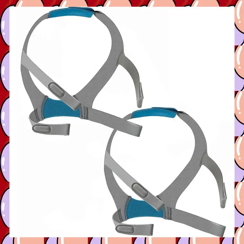 

A72Z 2Pcs Replacement Headgear Straps For Airfit F30,Headgear Strap For Airfit F30 CPAP Mask Adjustable Fit Magic Tape Design