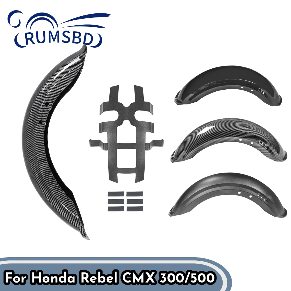 

CMX 300 500 Motorcycle Fender Front Mudguard Splash Guard Protect Cover For Honda Rebel CMX300 CMX500 2017-2023 2022 Accessories