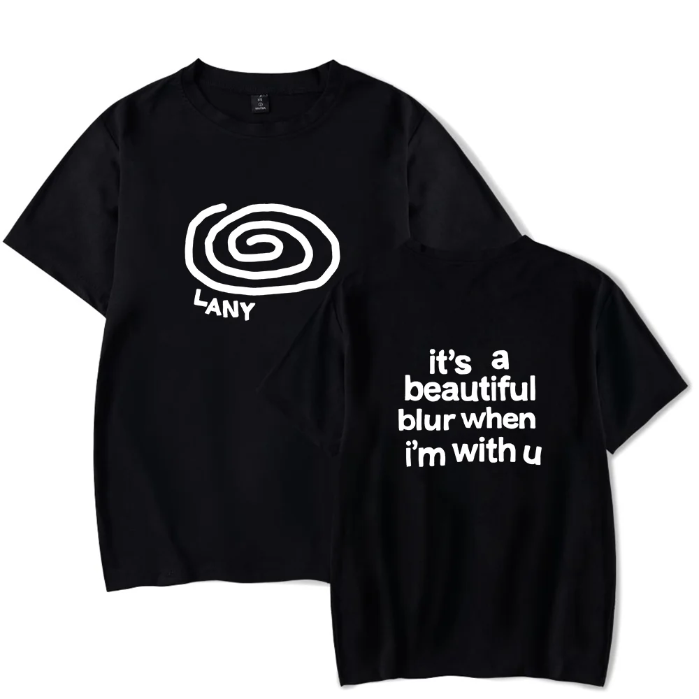Lany swirl Hoodie 2026 merch Unisex Crew Neck Short Sleeve T-Shirt