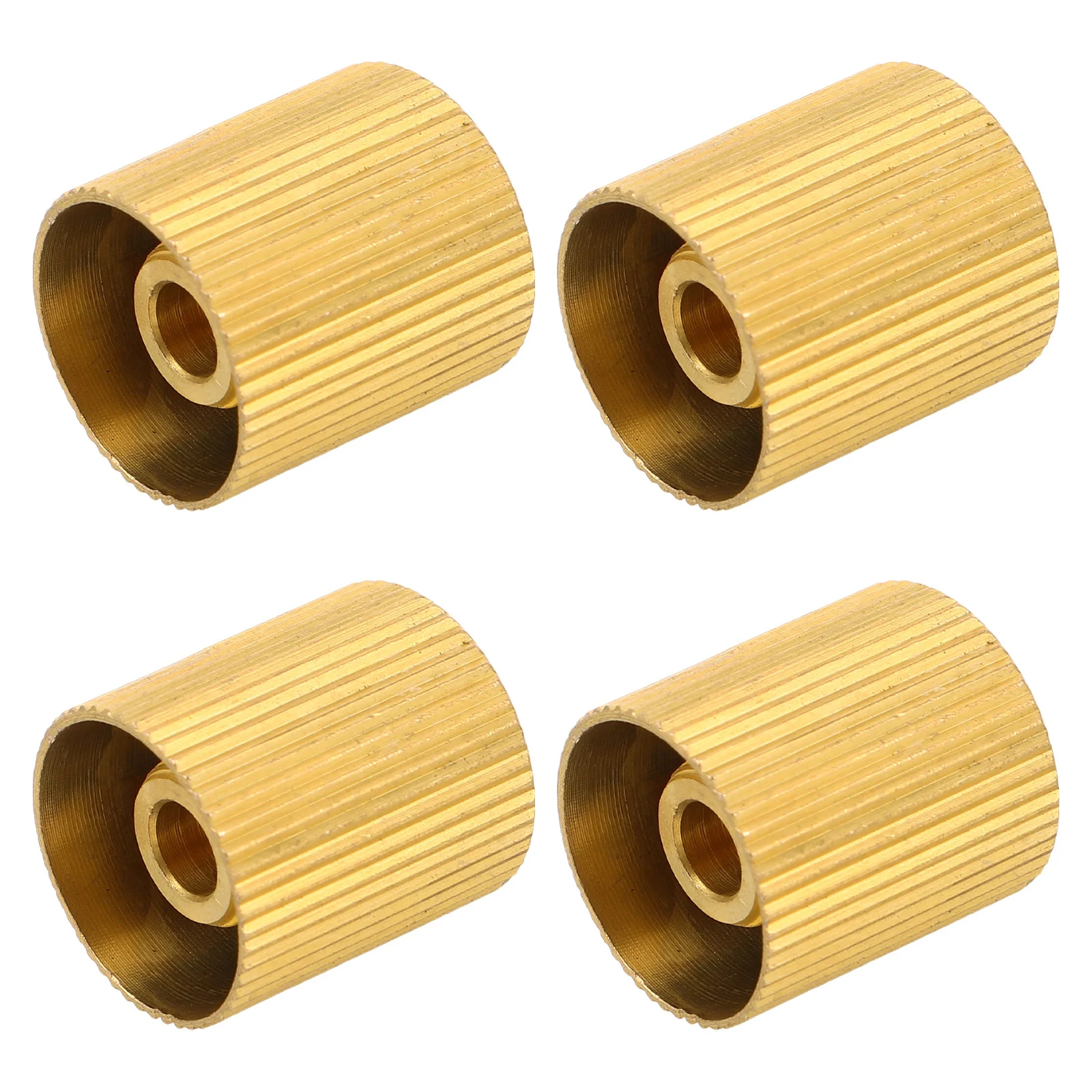 

4pcs Port Cap 9.5Mm Air Conditioning Valve Dust Covers Leakproof High Pressure Valve Caps For Car Ac System - Automotive Ac