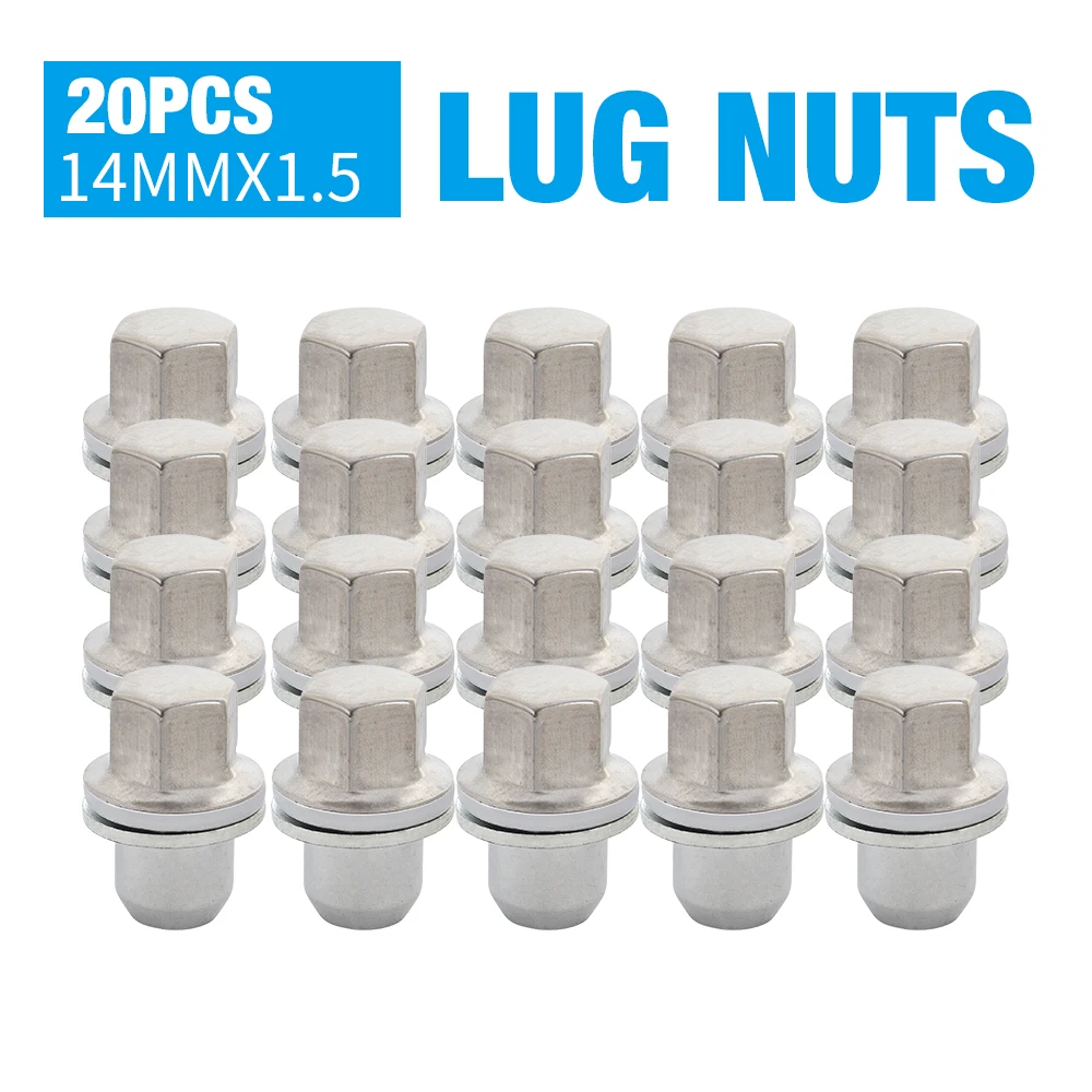 M14x1.5 Wheel Lug Nuts for Land Rover Range Rover,for Land Rover LR3,for Land Rover Range Rover Sport, Replace for RRD500510