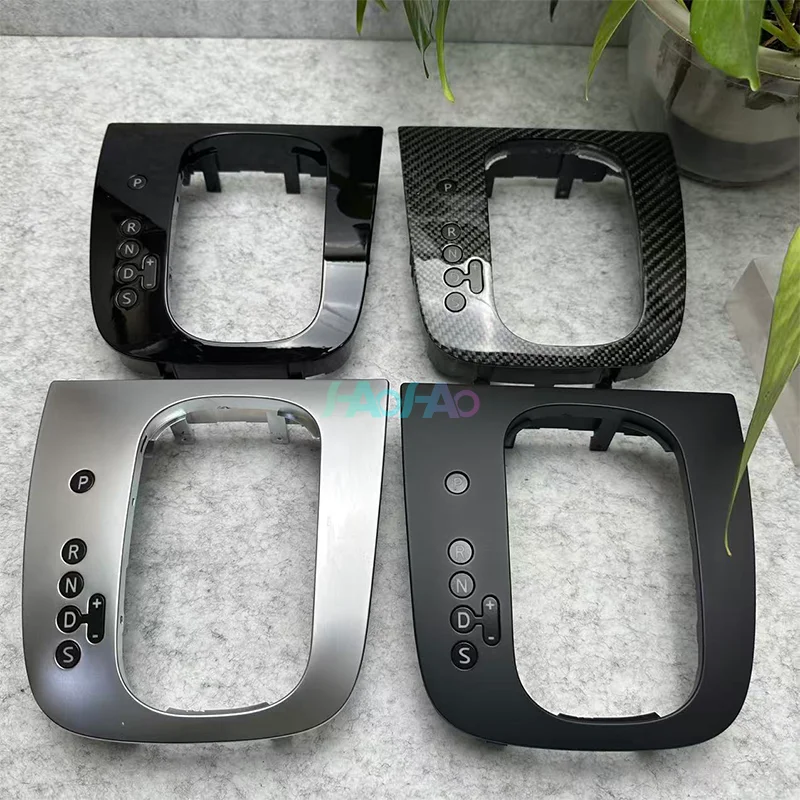 Cadre de pommeau de levier de vitesse LHD DSG noir brillant, noir mat, chrome mat, adapté pour Volkswagen Golf 6 MK6 GTI GLI Scirocco
