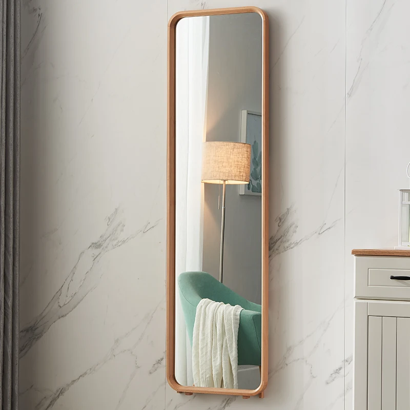 

Wall Funky Mirror Decoration Bathroom Bedroom Luxury Long Square Mirror Full Body Modern Girls Spiegels Living Room Decorations