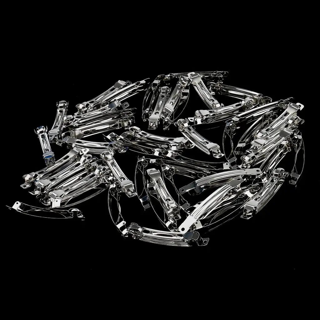 DIY Craft Hair Barrette Metal Hair Pin Set for Kids Girls Women School Hair Accessories