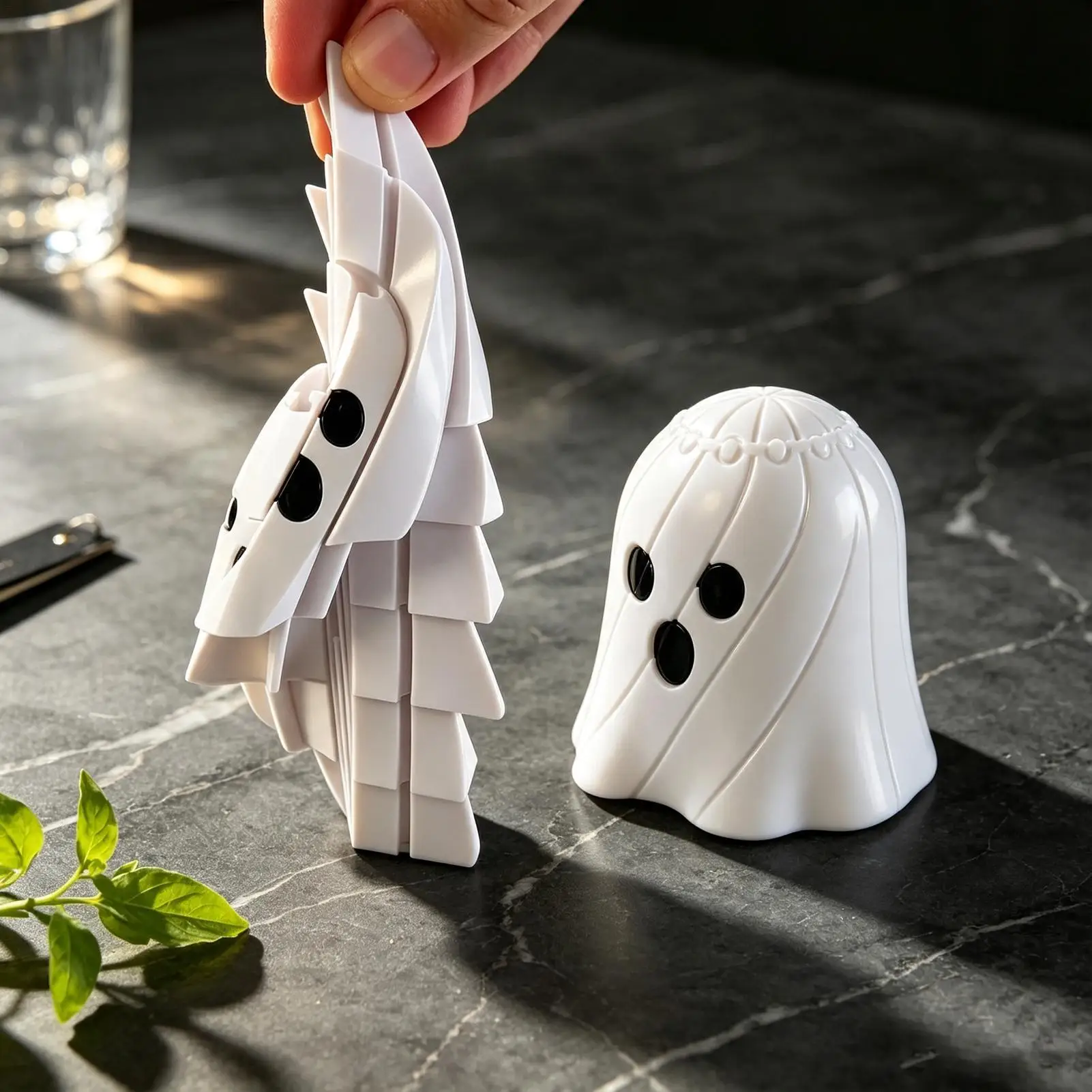 Halloween Stress Toys Halloween 3D Printed Spiral Ghost Calming Game Kids Stress Relief Toy for Gathering Party Daily Office