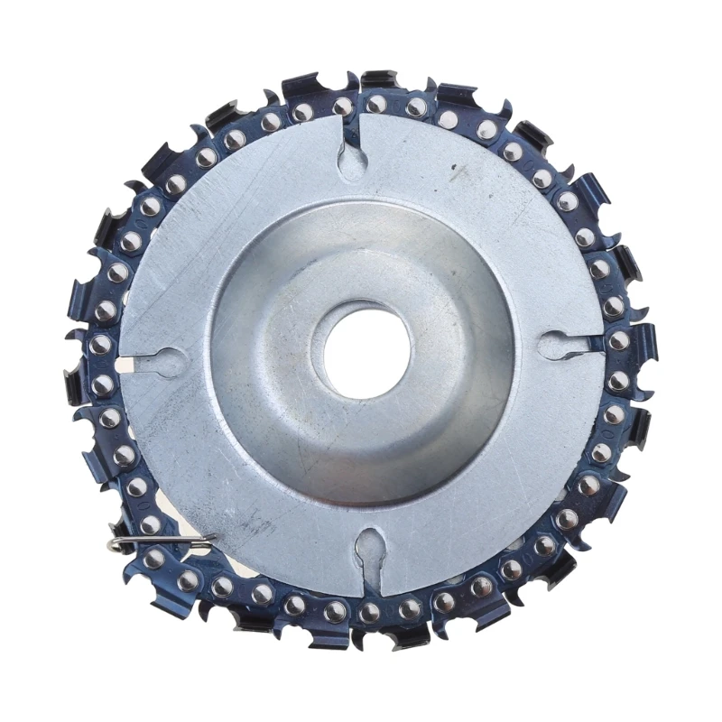 Grinder Disc Chain Plate Carving Disc Cutter for Woodworking Intricate Designs Stainless Steel Material