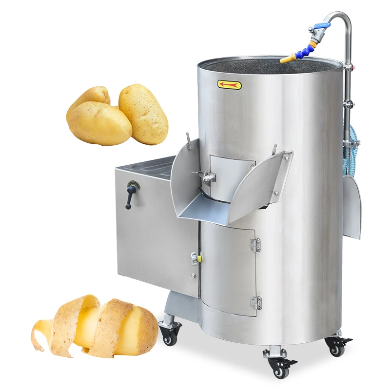 Commercial Potato Peeling Machine Peeling Machine Automatic vegetable fruit Cleaning and Peeling Machine Canteen use