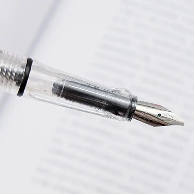 R53C Clear Gothic Parallel Pen Fountain Pen Tibetan Arabic Gothic Letter Writing Stationery Gift for Women Men