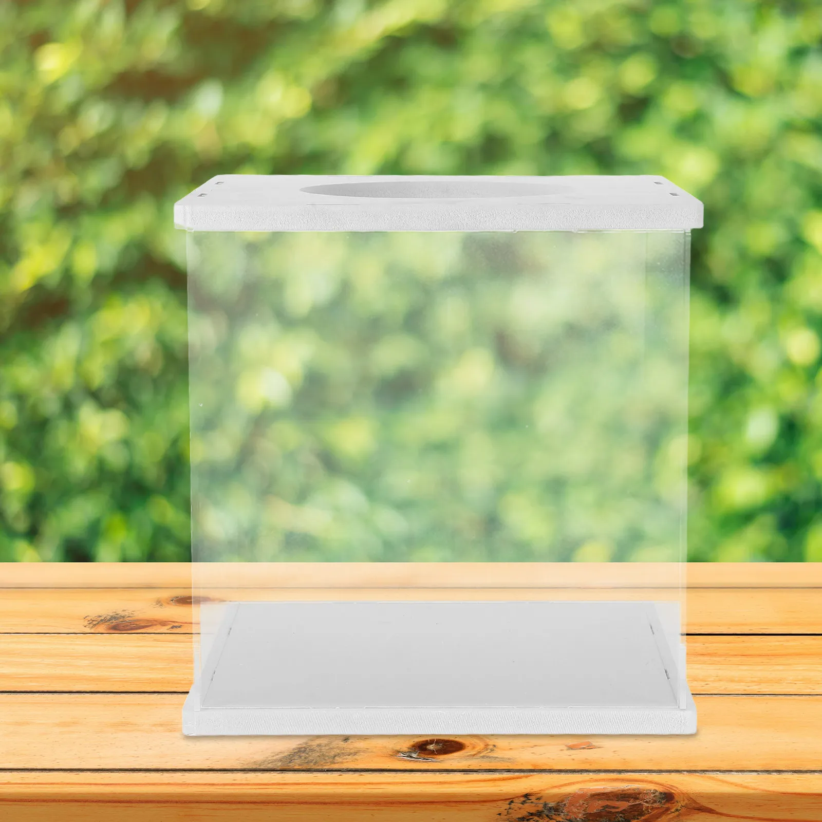 

Transparent Ballot Box Slot Clear Raffle Ticket Box Donation Suggestion Voting Charity Fundraising Contest Drawing Storage