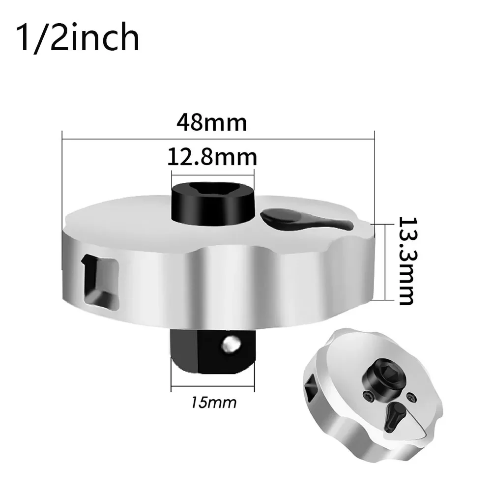 

Универсальный инструмент для механиков: двухсторонняя трещотка, ручной ключ с двумя головками, универсальный пальчиковый ключ, торцевая головка 1/2 дюйма