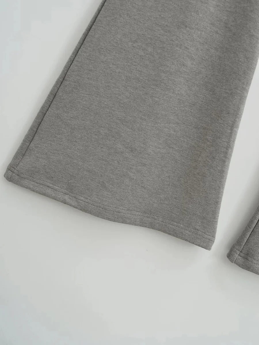 مثير عالية الخصر محبوك سراويل تقليدية المرأة مطاطا الربط جرس بوت الأمريكية الساخنة فتاة الدانتيل تقليم تأثير التخسيس