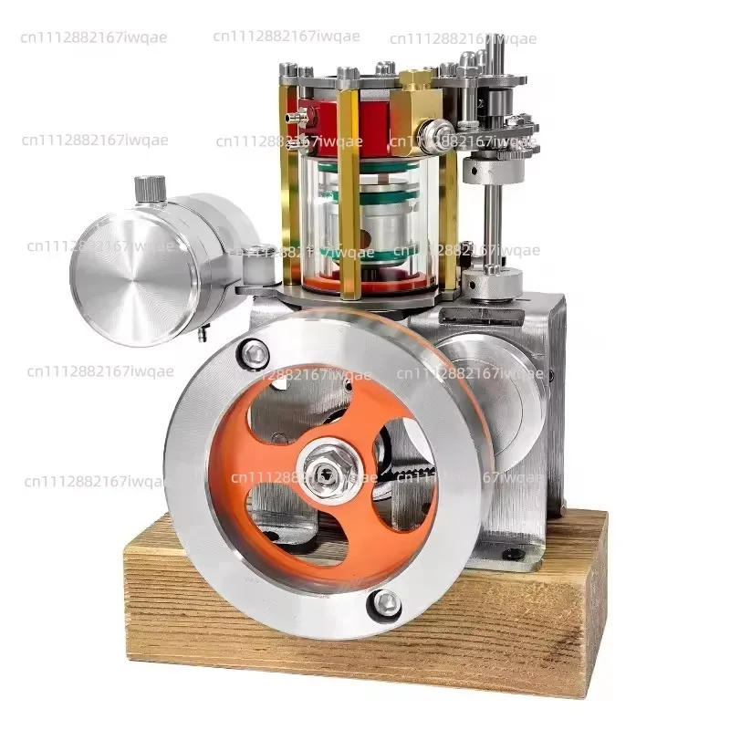 Mechanical Enthusiast Engine Model – Four-Stroke Mini Internal Combustion Device for Physics Teaching & Creative Gifting