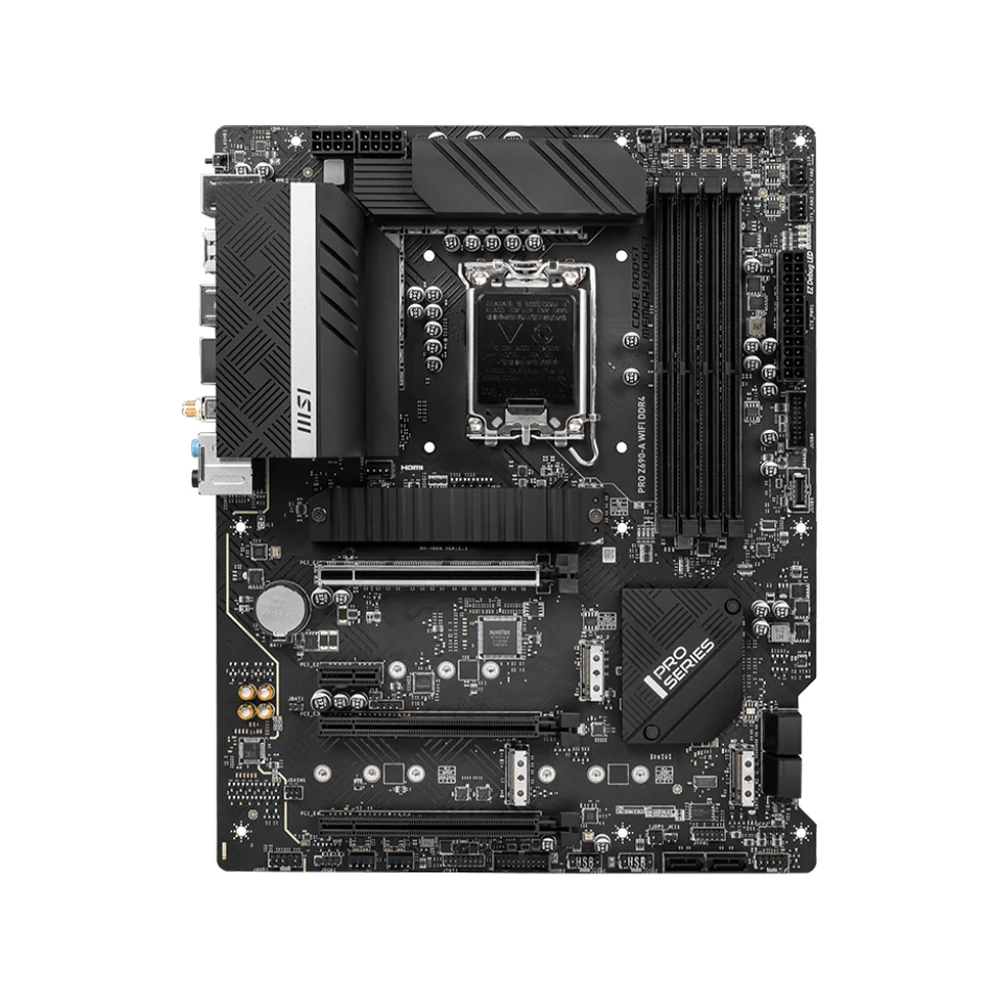 Imagem -03 - Msi-pro Z690-a Suporte Motherboard Wifi Ddr4 I914900kf I7-14700k I5-12400f I3-12100 Cpu Soquete Lga 1700 4xddr4 4xm.2 Pcie 5.0