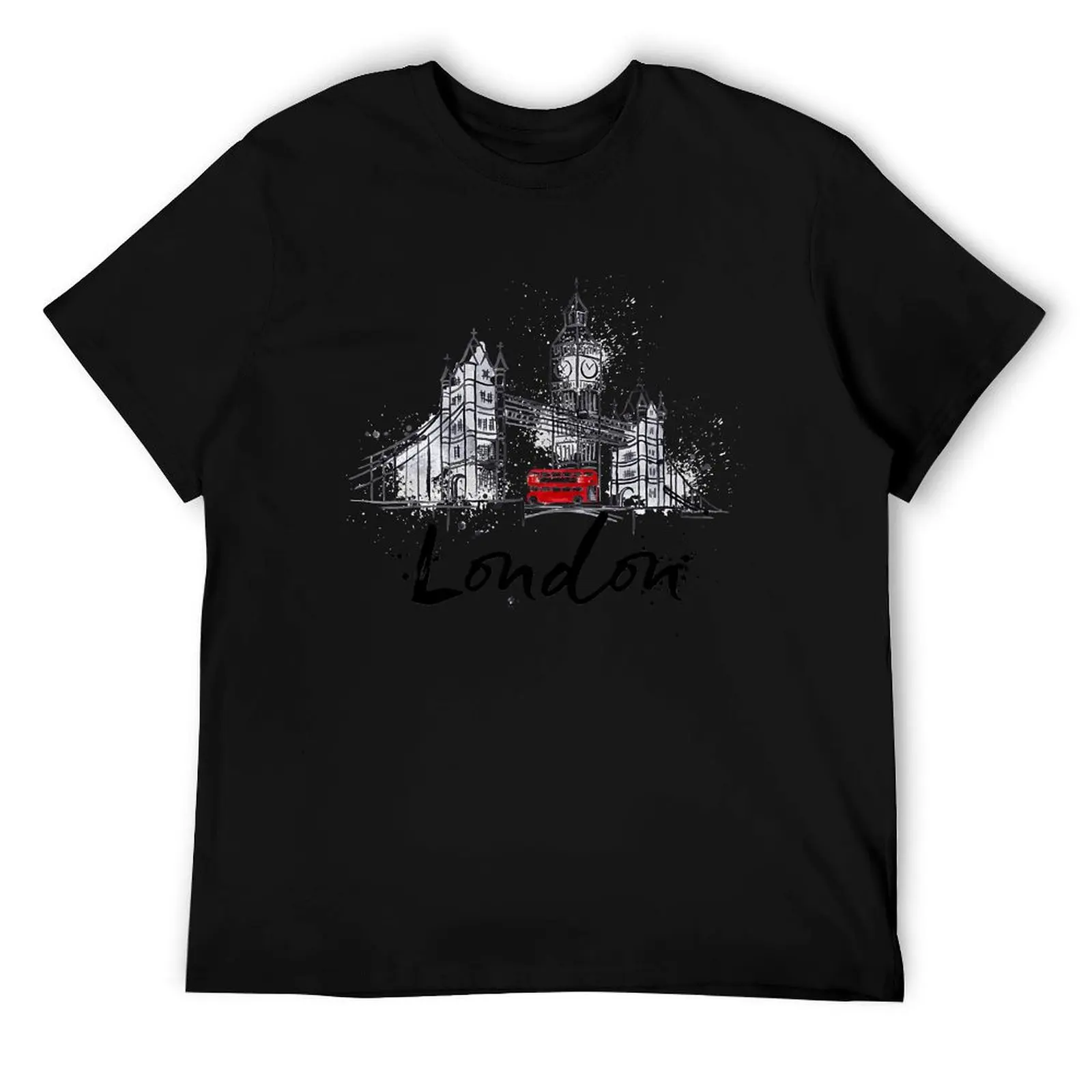 

England London City Vintage Gift Souvenir T-Shirt g man t shirts for men black cotton t-shirt plain for man package T-Shirt