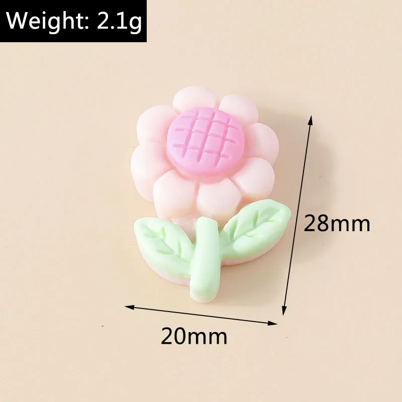Leslie Zufällige 10/20/30 Stück gemischte Harz Lebensmittel Blume Tier Nail Art Handyhülle Haarnadel Kühlschrank handgemachte DIY Charms Zubehör – Detail 19