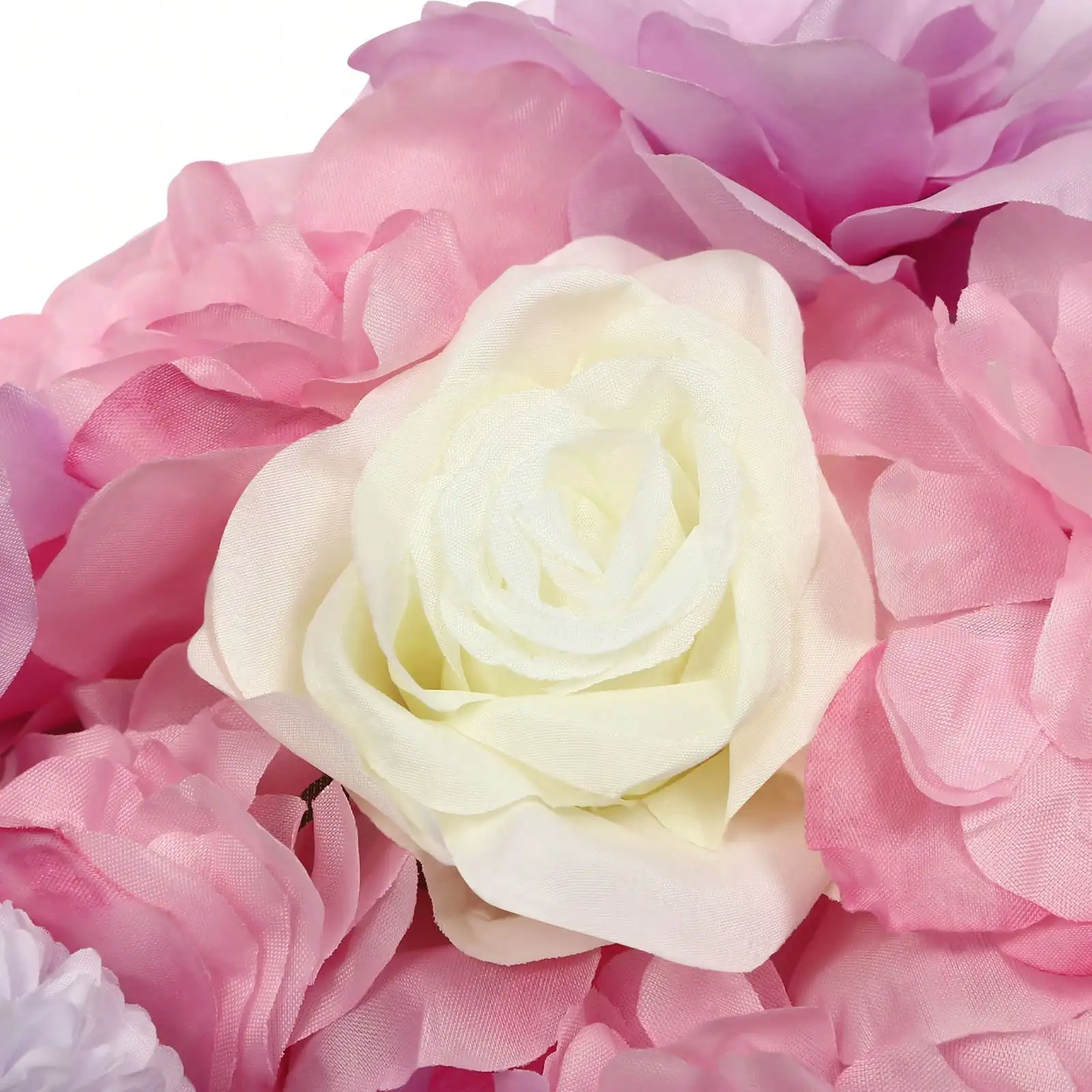 12PCS Artificial Flower Wall Panel 15''x15'' Decorative Hydrangea Flower Panels Wall Flower Panels For Party